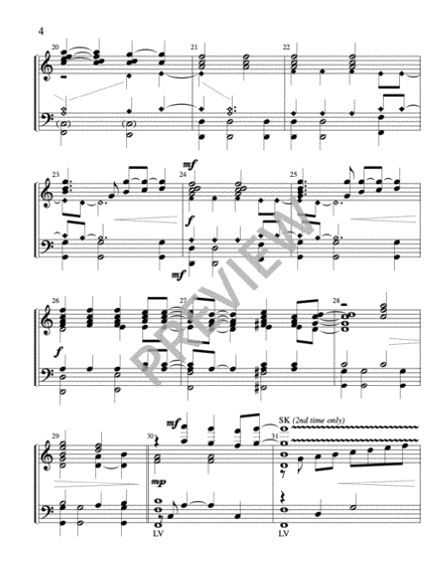 On That Holy Mountain Handbell Parts Choir scores gallery preview page 11