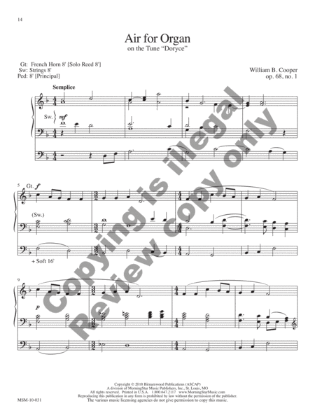 African-American Organ Music Anthology, Volume 8 image number null