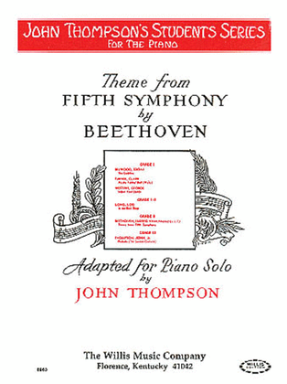 Book cover for Theme from the Fifth Symphony