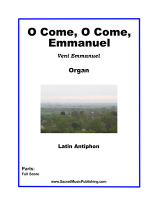 Book cover for O Come O Come Emmanuel - Organ
