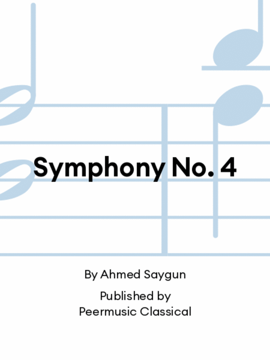 Symphony No. 4 Orchestra scores gallery preview page 1