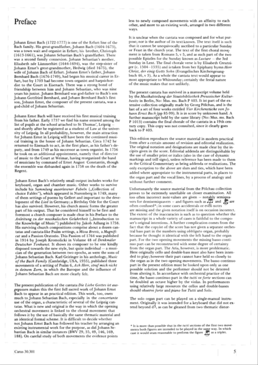 The love God bears us (Die Liebe Gottes ist ausgegossen) 4-Part scores gallery preview page 6