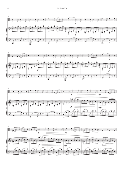 La Danza (Neapolitan Tarantella) for Viola and Piano image number null