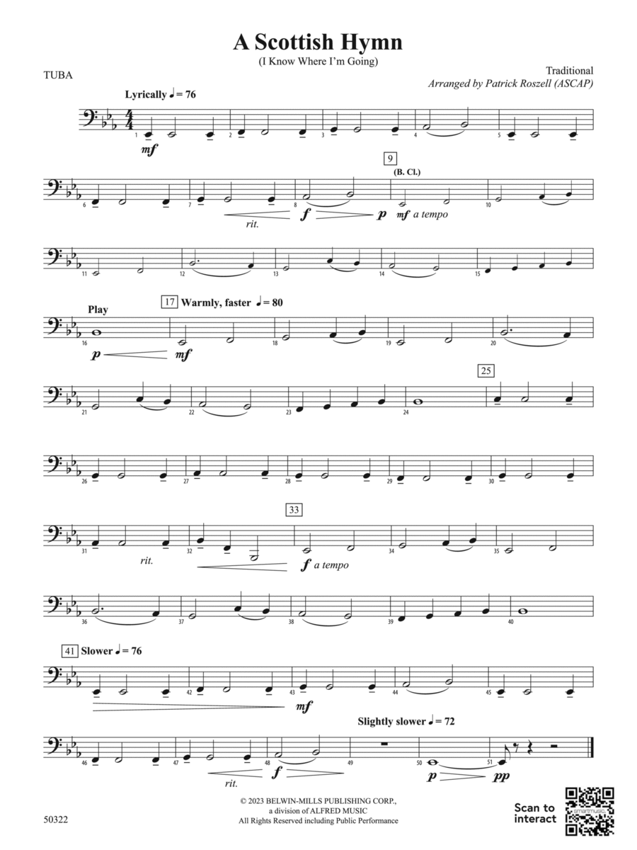 A Scottish Hymn: Tuba