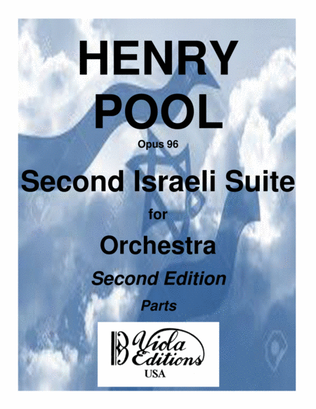Second Israeli Suite for Orchestra (Parts)