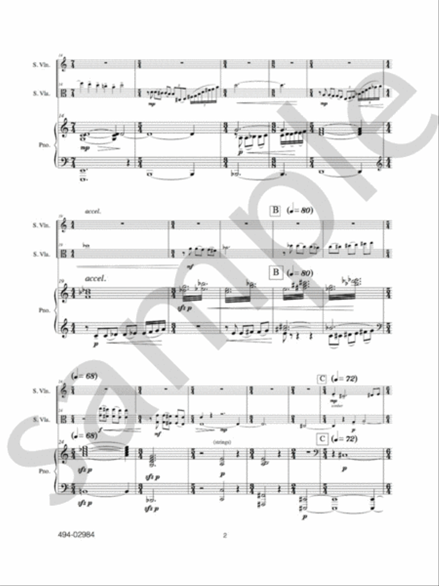 Double Concerto Chamber Music scores gallery preview page 5