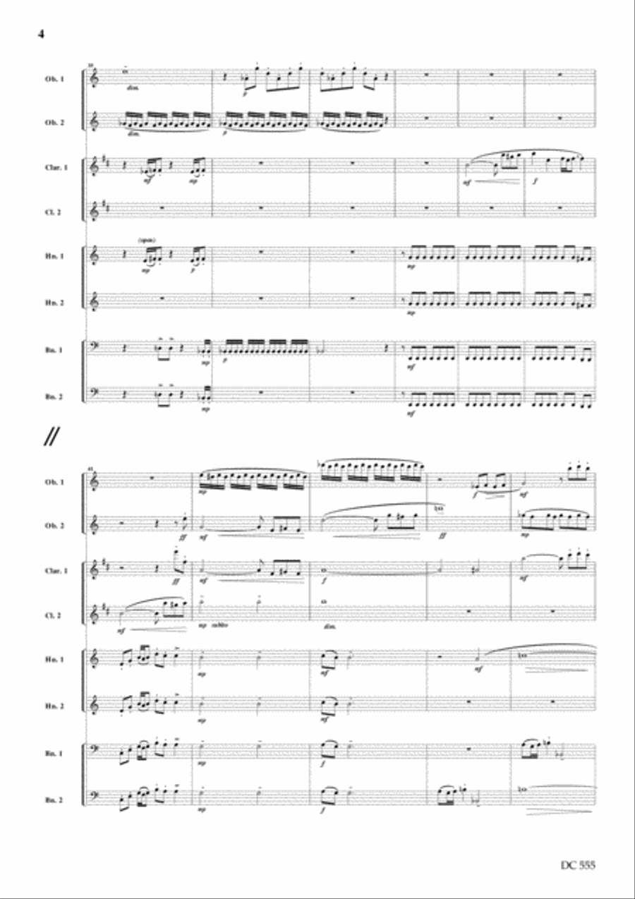 wind octet wind octet Small Ensemble scores gallery preview page 5