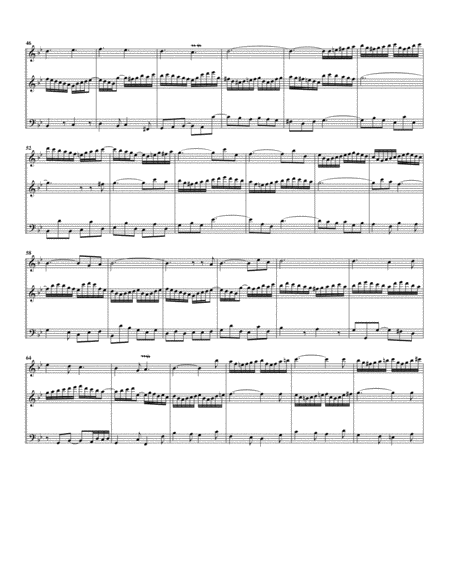 Allein Gott in der Höh sei Ehr BWV 676 (arrangement for 3 recorders)