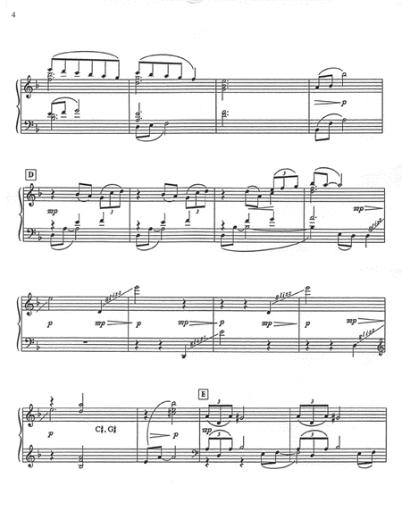 A Cradle Song (Harp Part)