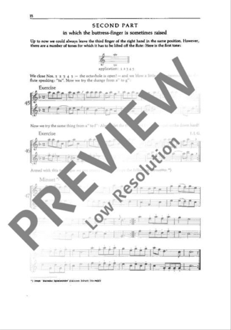 Method for the Treble Recorder Alto Recorder scores gallery preview page 19
