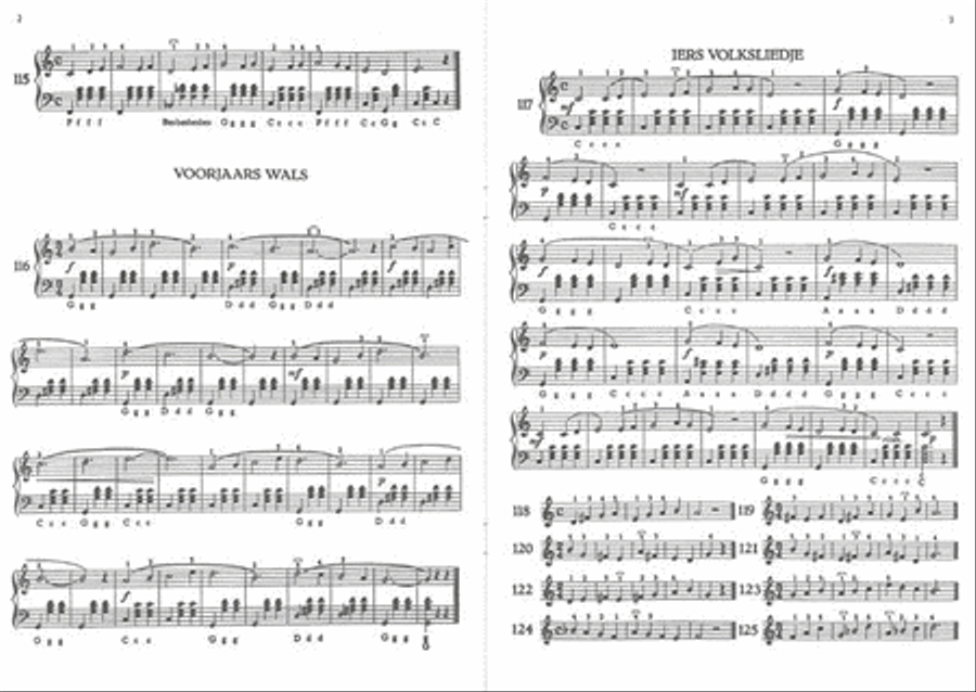 De Jonge Accordeonist deel 2 Accordion scores gallery preview page 2