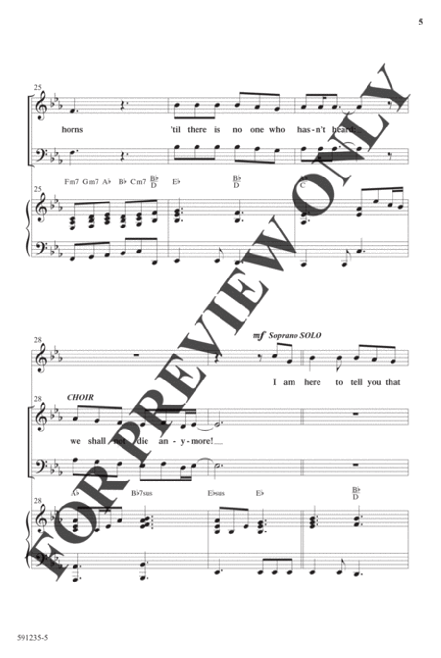 New Easter Anthem Pak Vol 2 - Anthem Preview Pak Hymn Anthems scores gallery preview page 6