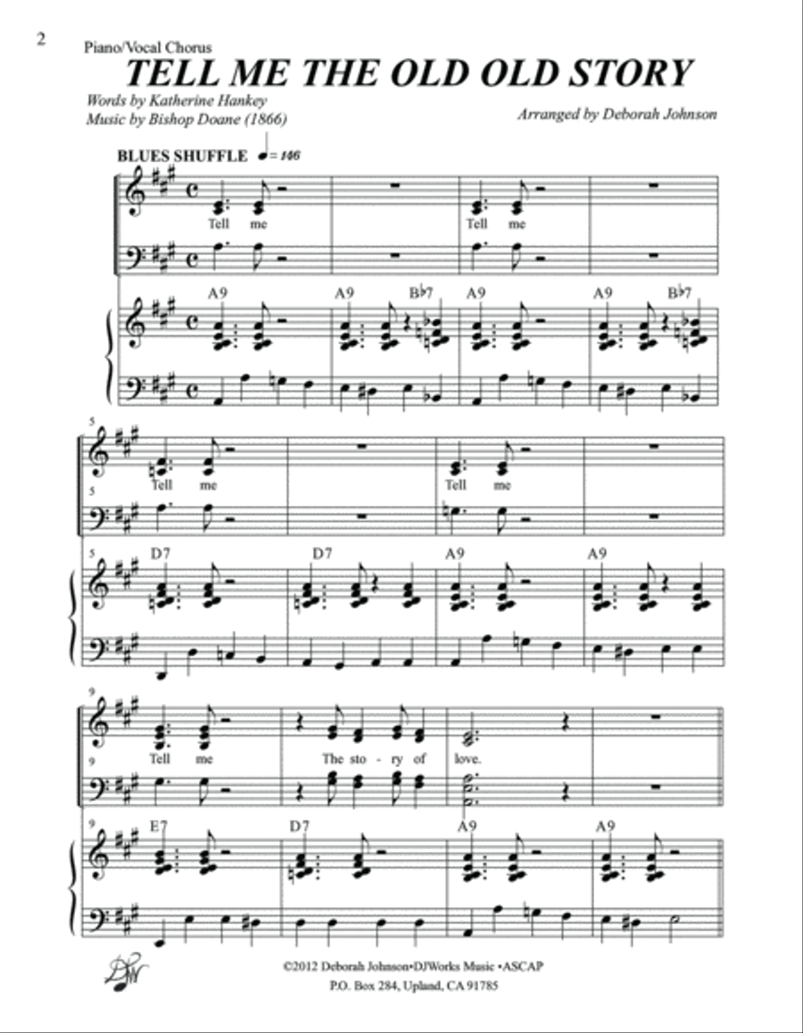 MY FATHER’S FAVORITE HYMNS Piano/Vocal Arrangements-full book A Cappella scores gallery preview page 5
