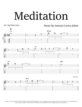 Book cover for Meditation (meditacao)