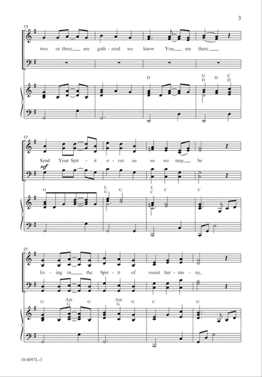 Sweet Harmony Sweet Harmony 4-Part scores gallery preview page 4