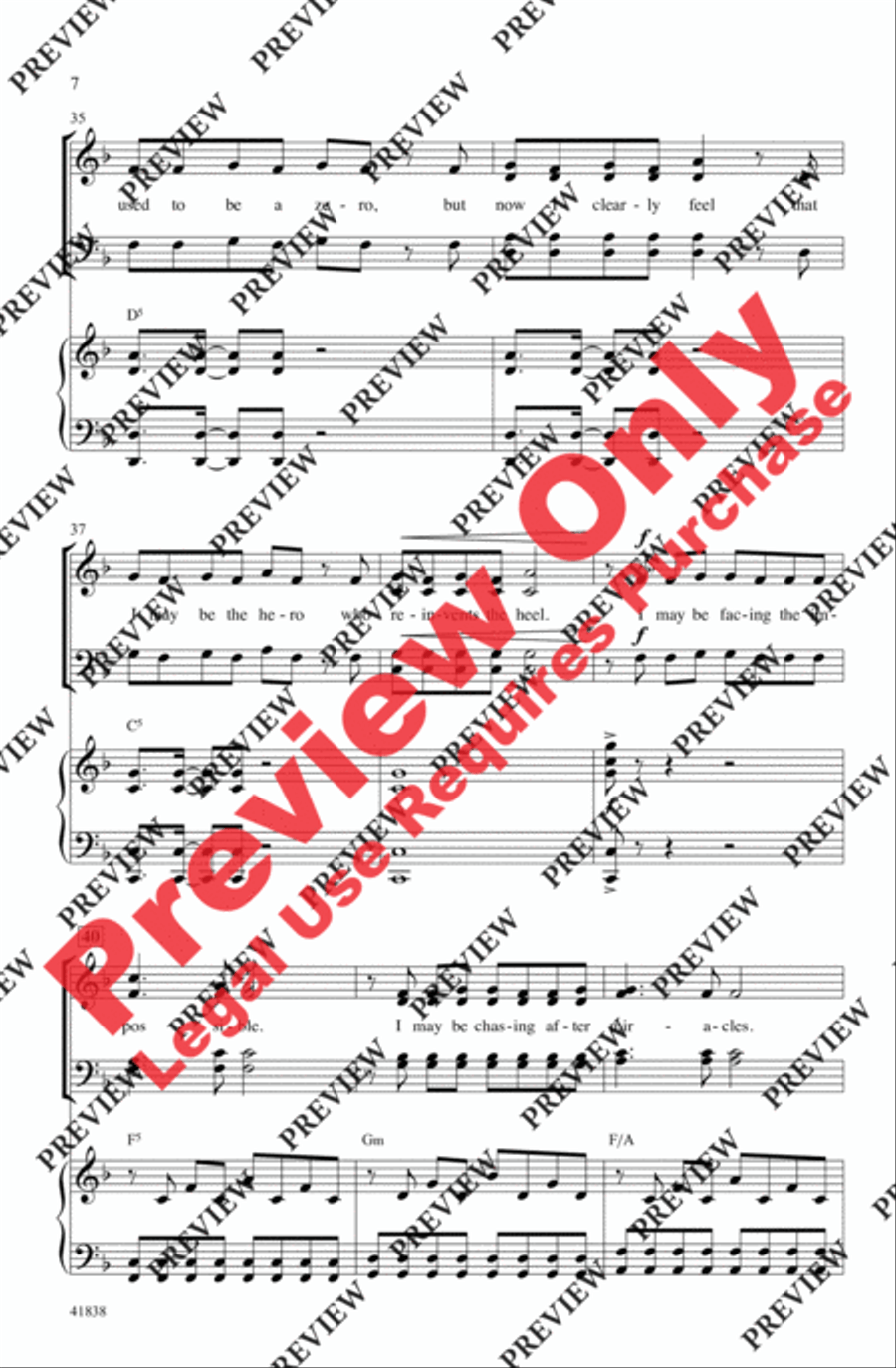Kinky Boots - SoundTrax CD (CD only) Choir scores gallery preview page 6