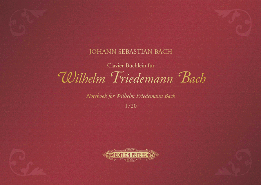Notebook for Wilhelm Friedemann Bach 1720