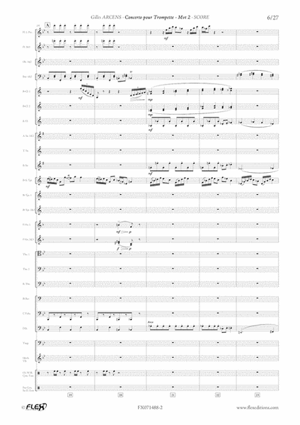 Concerto for Trumpet - Mvt 2 image number null
