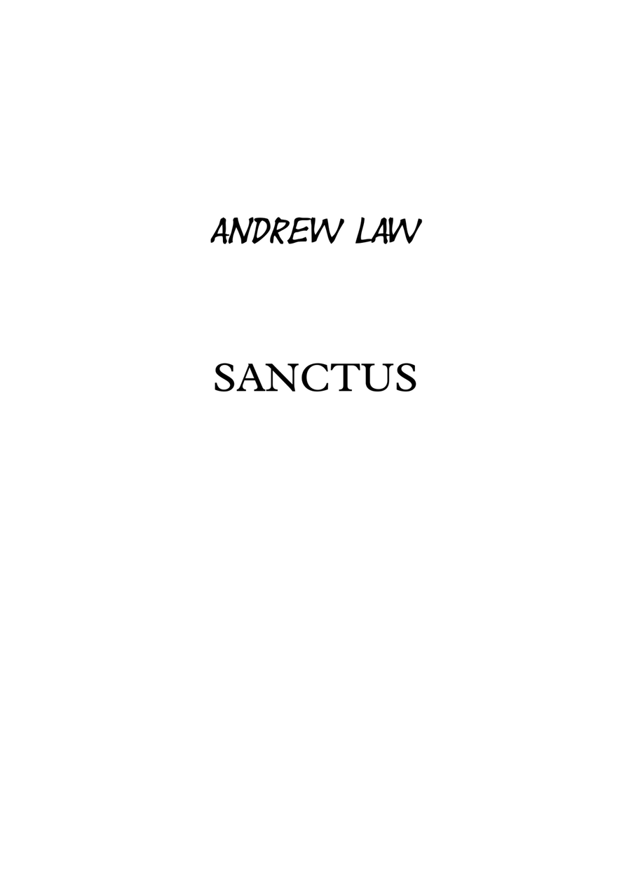 SANCTUS 4-Part scores gallery preview page 1