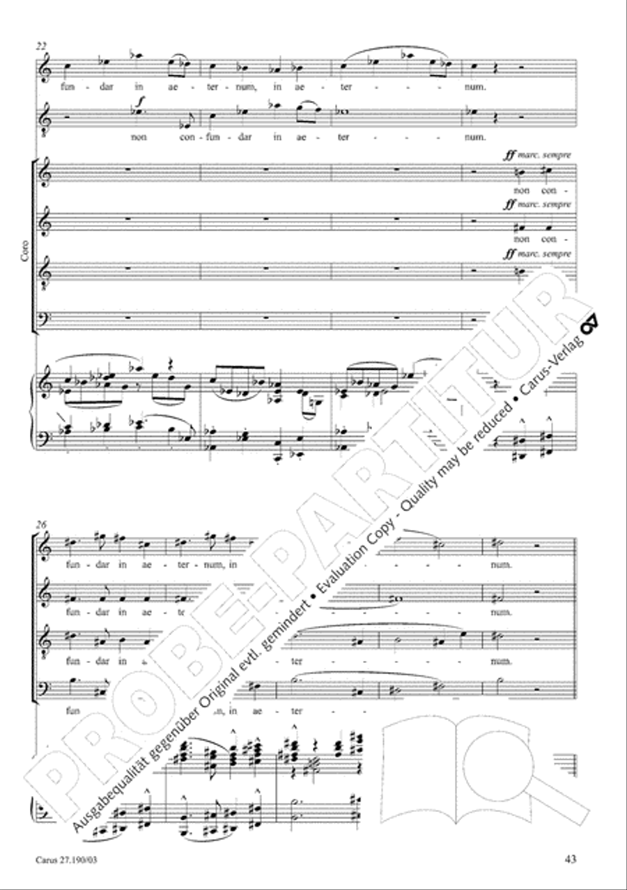 Te Deum 4-Part scores gallery preview page 44