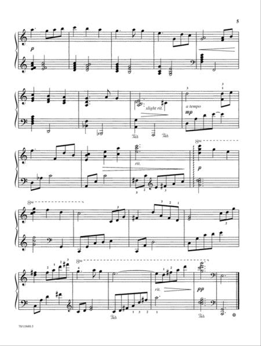 Carols at the Keyboard Piano Solo scores gallery preview page 5