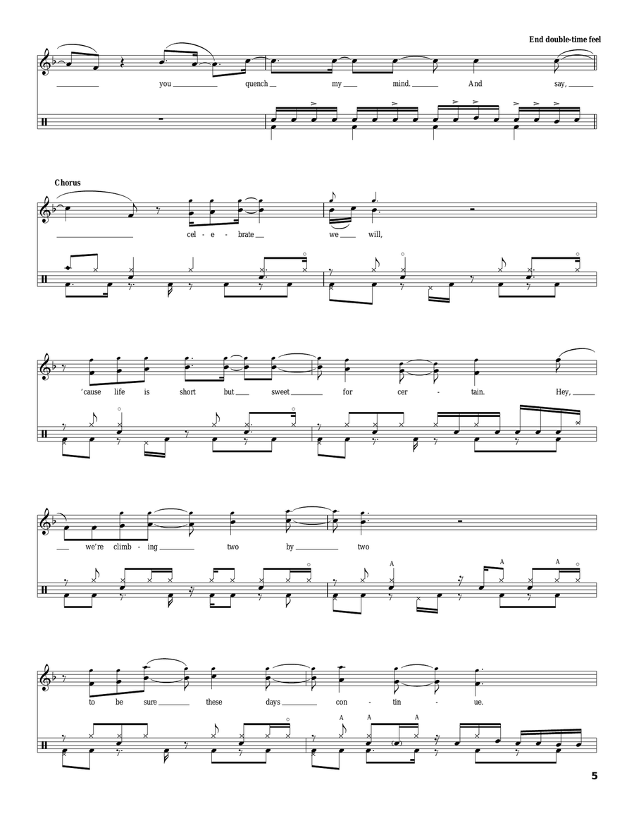 Two Step Drum Set scores gallery preview page 5