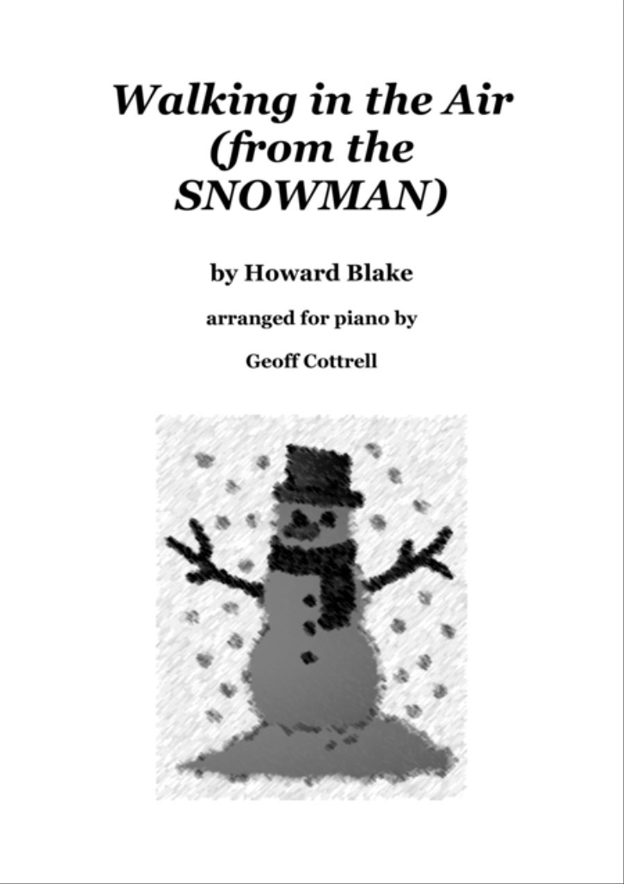 Walking In The Air Piano Solo scores gallery preview page 1