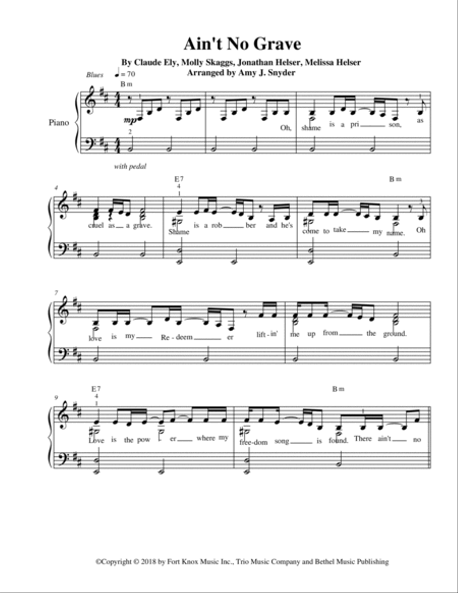 Ain't No Grave Voice scores gallery preview page 2