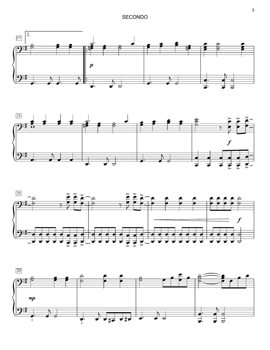 I Want To Hold Your Hand I Want To Hold Your Hand Piano Duet scores gallery preview page 3