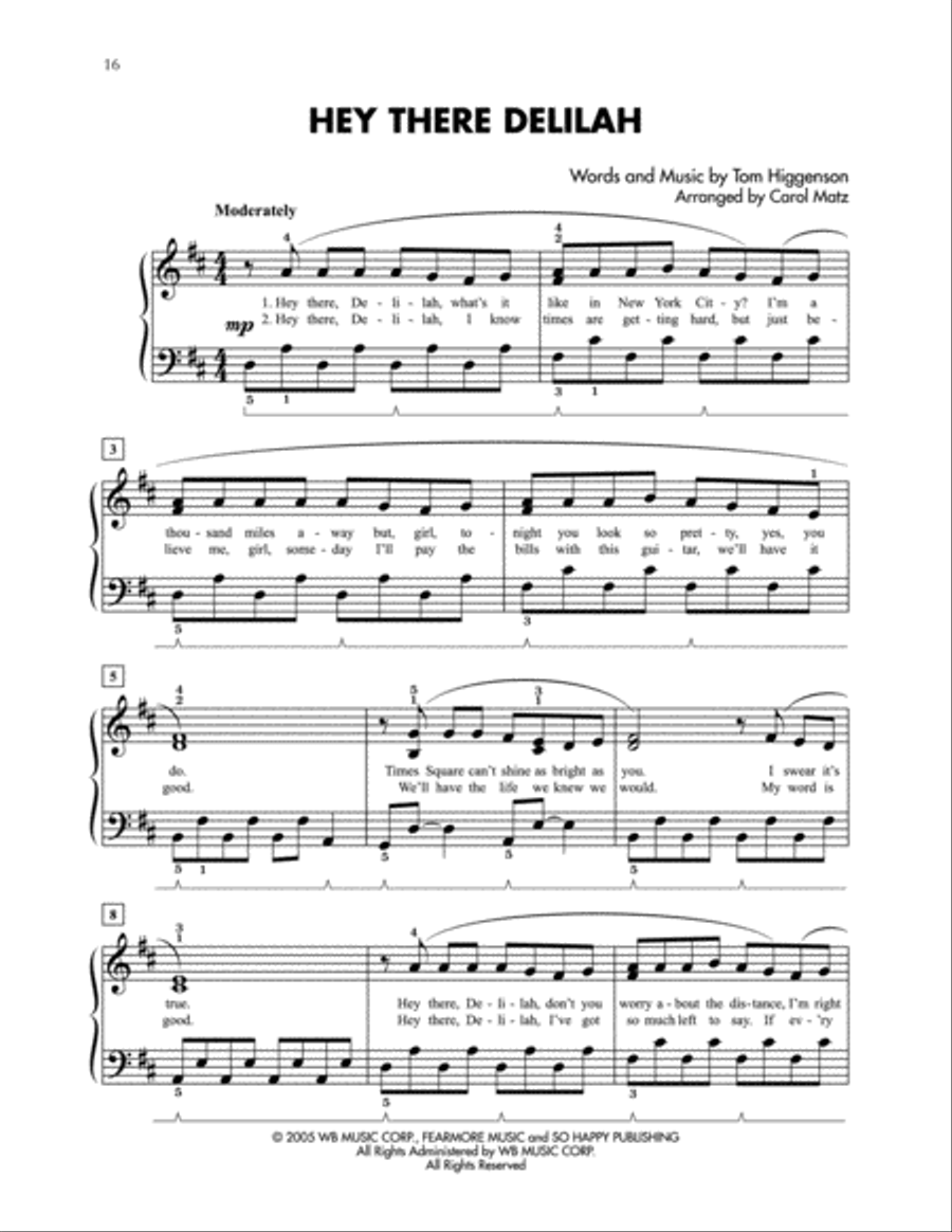 Current Hits for Students, Book 3 Piano Method scores gallery preview page 3