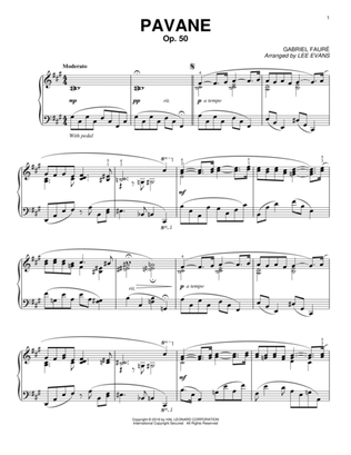 Pavane, Op. 50 (arr. Lee Evans)