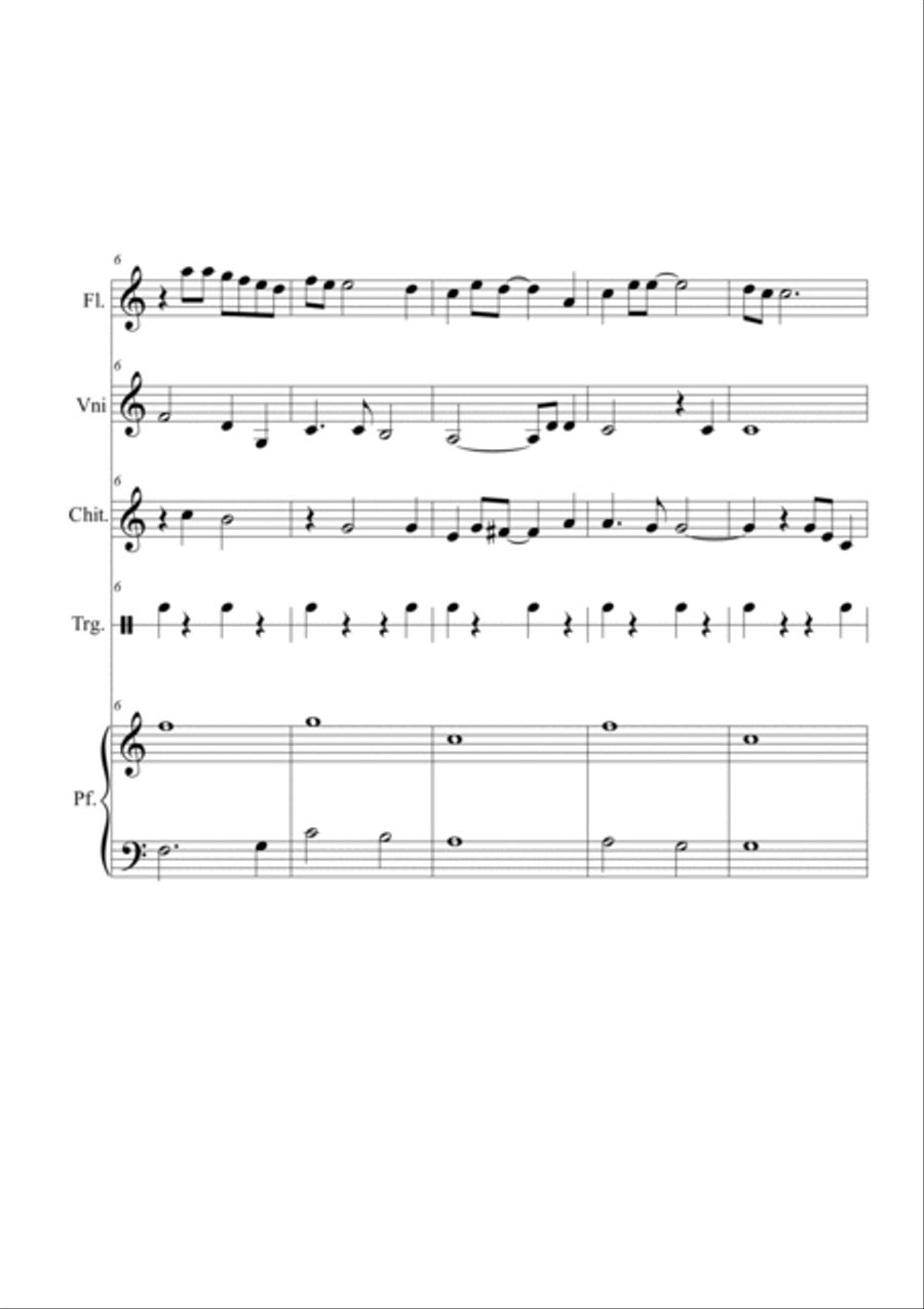 Yesterday Flute scores gallery preview page 2
