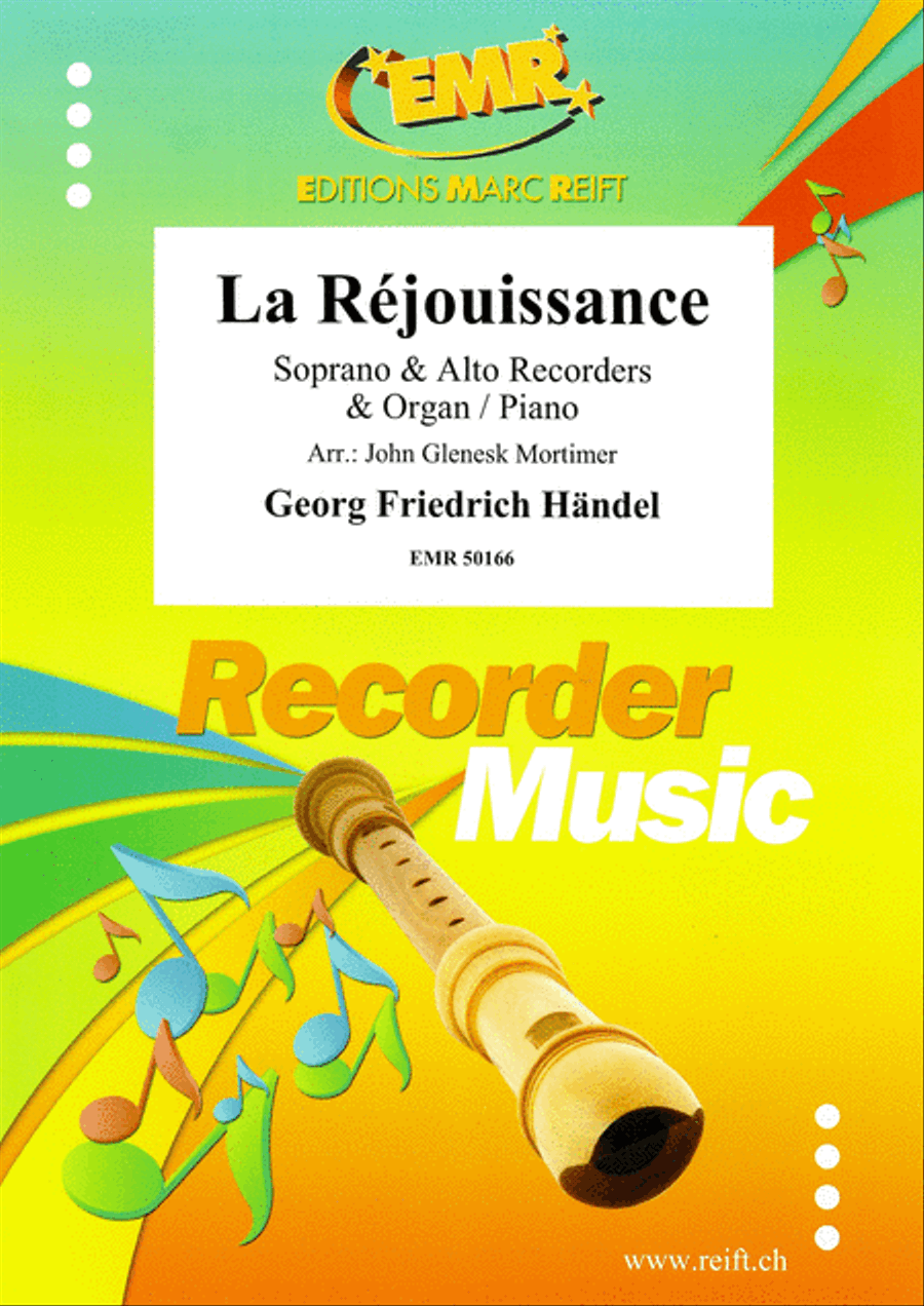 La Rejouissance Soprano Recorder scores gallery preview page 1