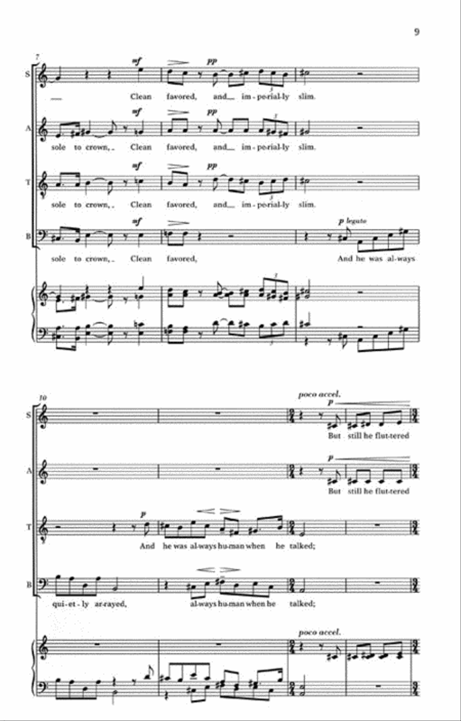 American Trio 4-Part scores gallery preview page 5