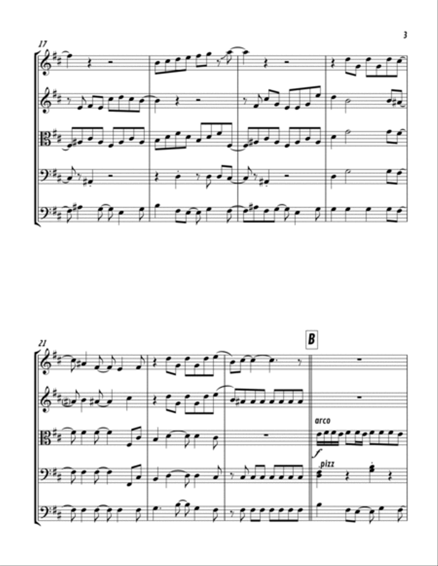 We Don't Talk About Bruno String Orchestra scores gallery preview page 3