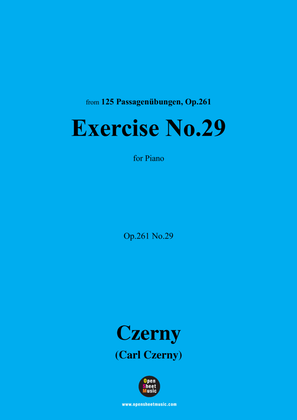 C. Czerny-Exercise No.29,Op.261 No.29
