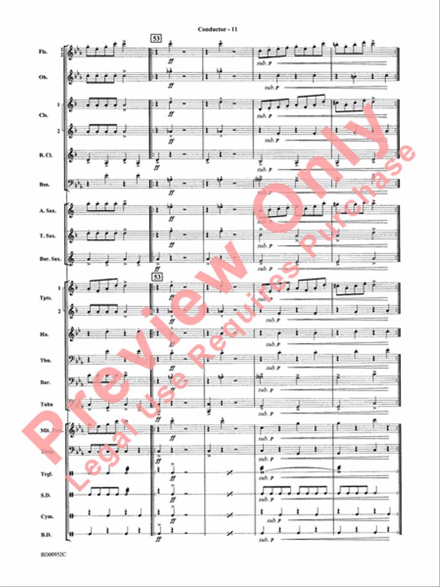 In the Hall of the Mountain King Concert Band scores gallery preview page 14
