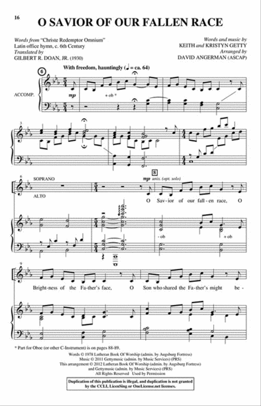 All Is Well Choir scores gallery preview page 3