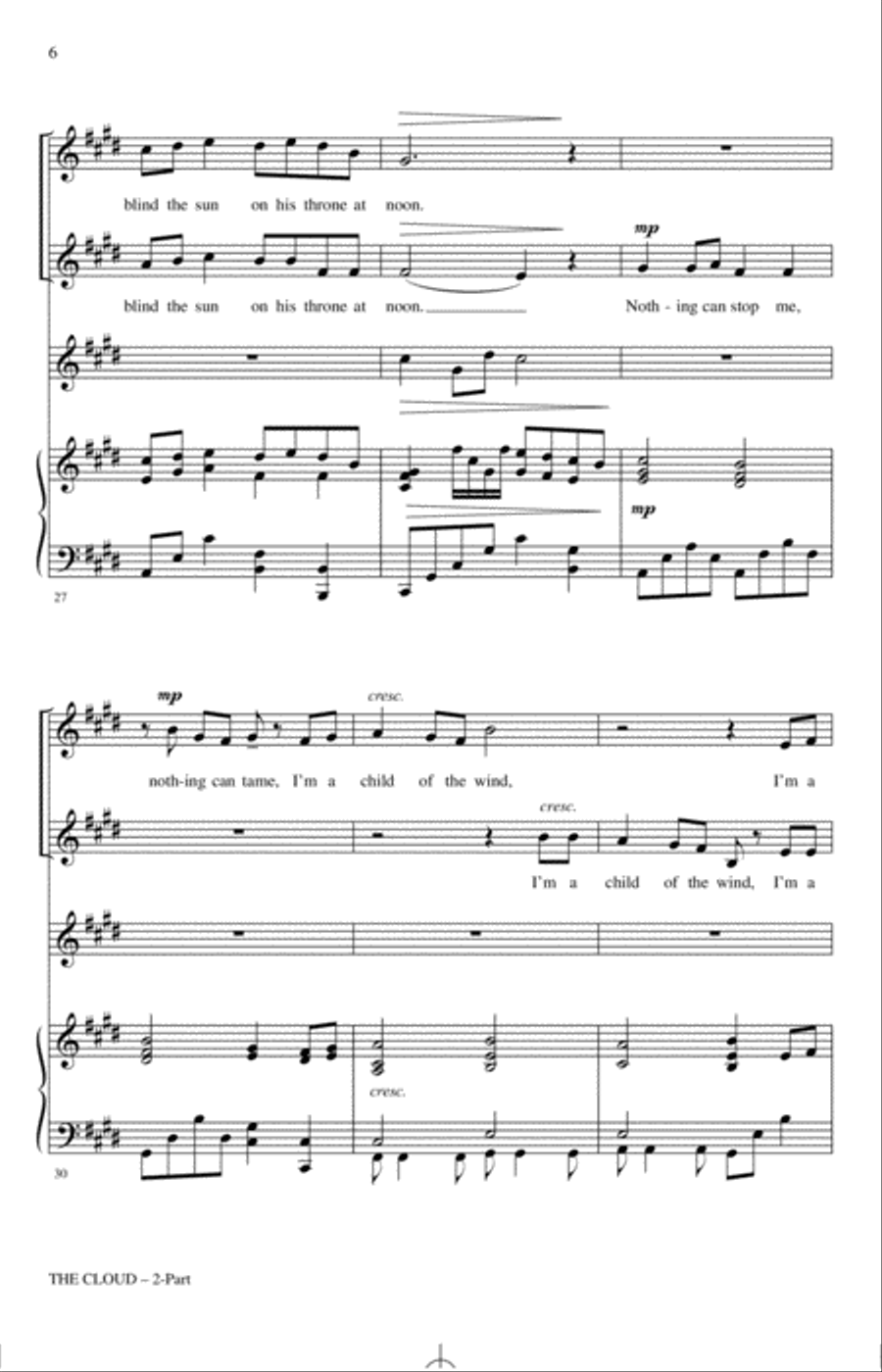 The Cloud The Cloud 2-Part scores gallery preview page 5