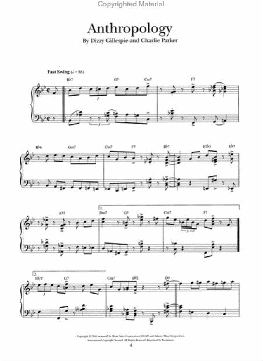 Jazz Piano Collection Piano Solo scores gallery preview page 2