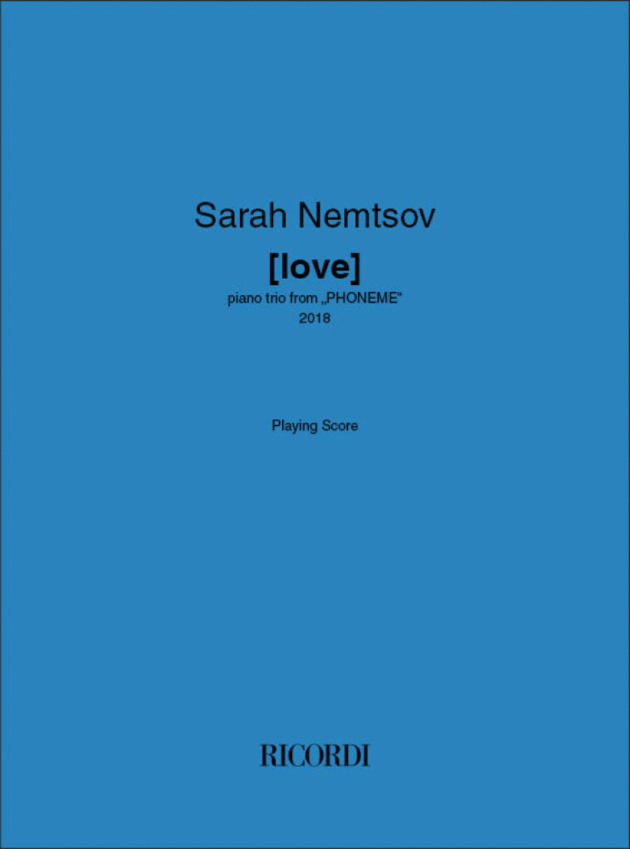 [love] Piano Trio scores gallery preview page 1