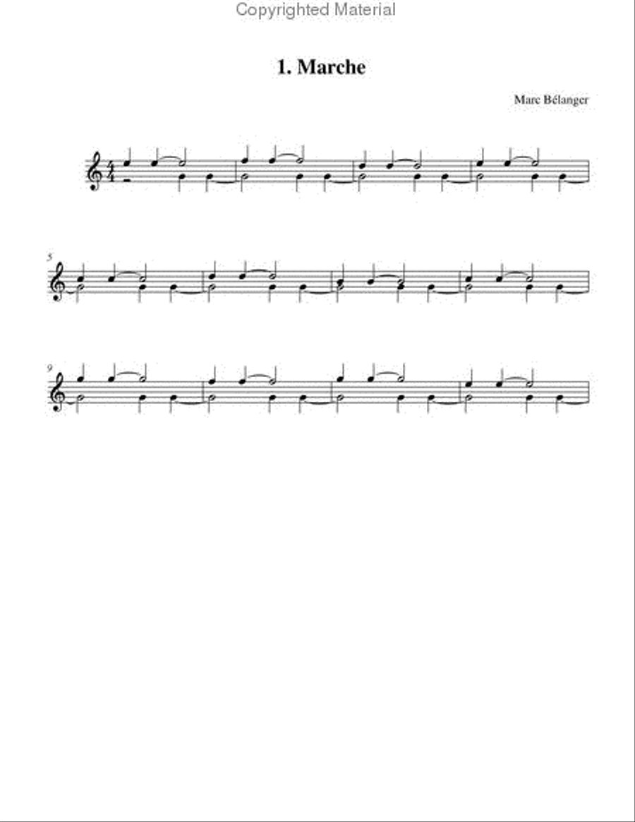 Piécettes Piécettes Classical Guitar scores gallery preview page 2