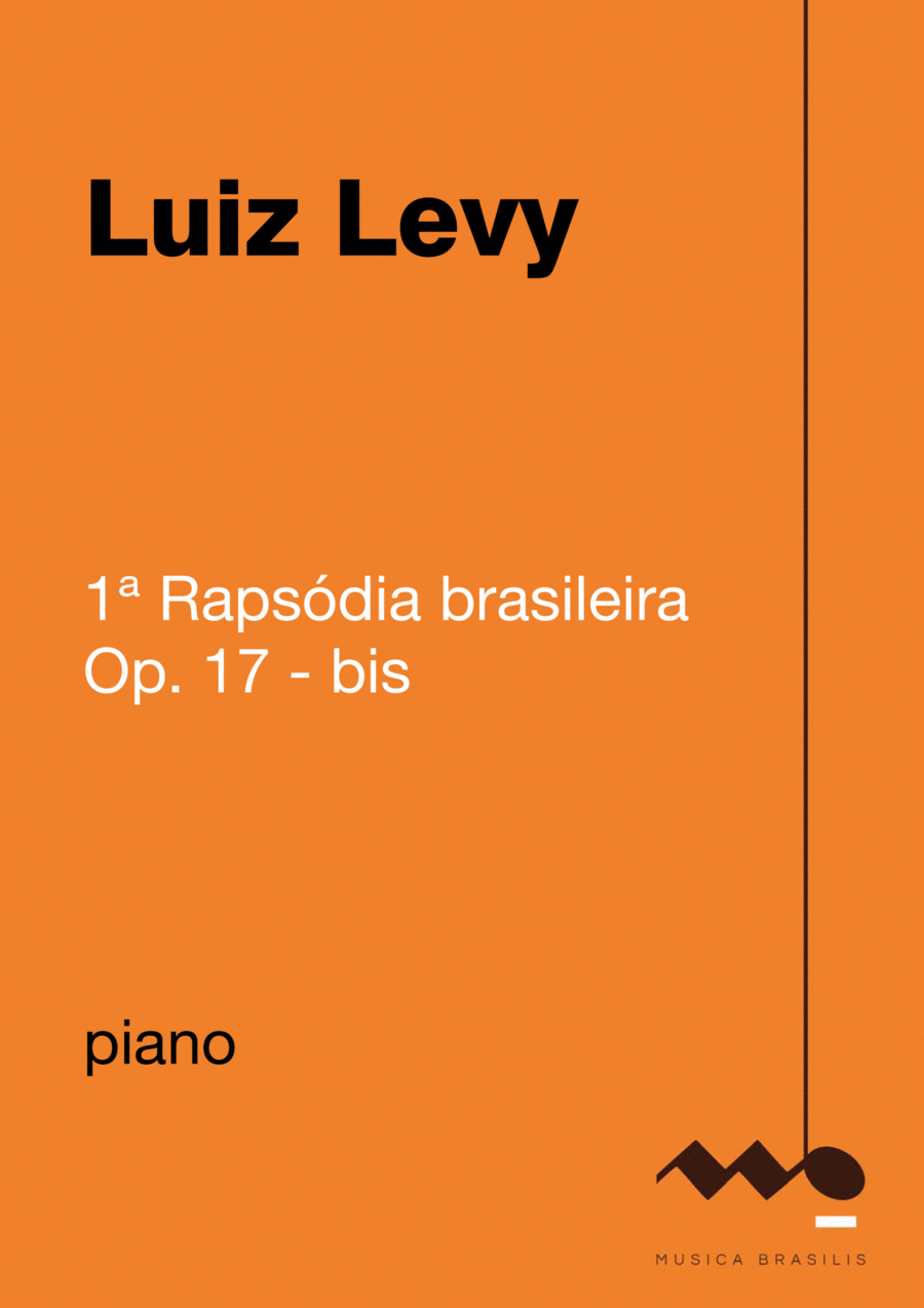 1ª Rapsódia brasileira Op. 17 - bis Piano Solo scores gallery preview page 1