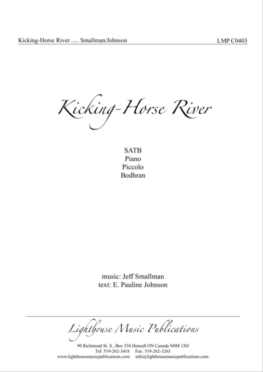 Kicking-Horse River 4-Part scores gallery preview page 2