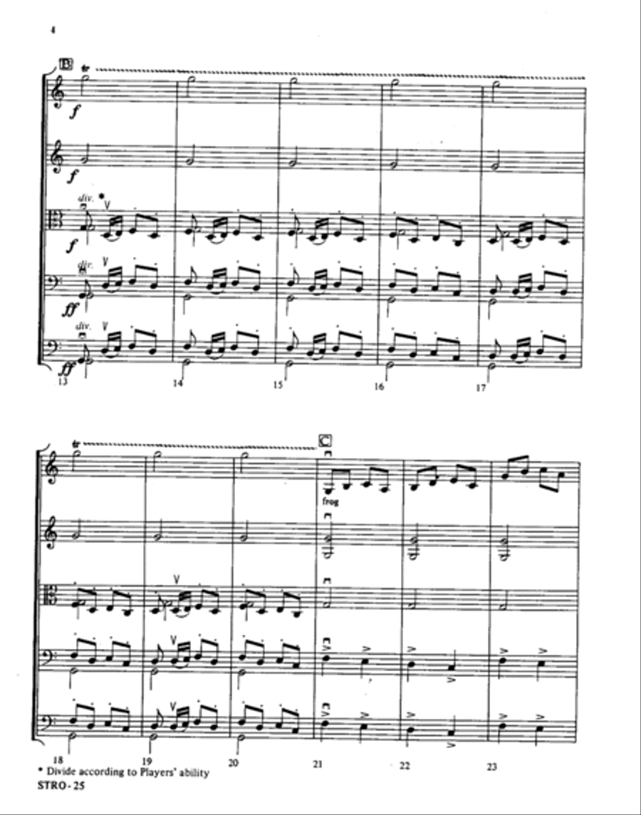 Snow Maiden: Dance of the Tumblers Orchestra scores gallery preview page 3