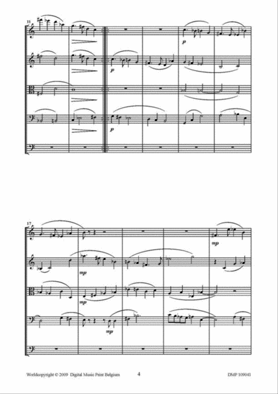 Suite St-Polycarpi Set of Parts scores gallery preview page 3