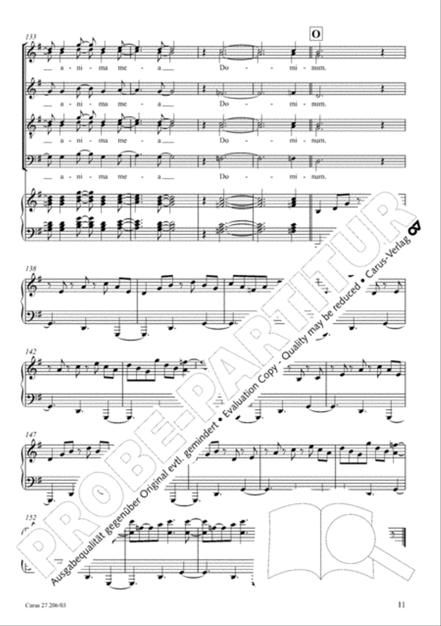 Magnificat 4-Part scores gallery preview page 12