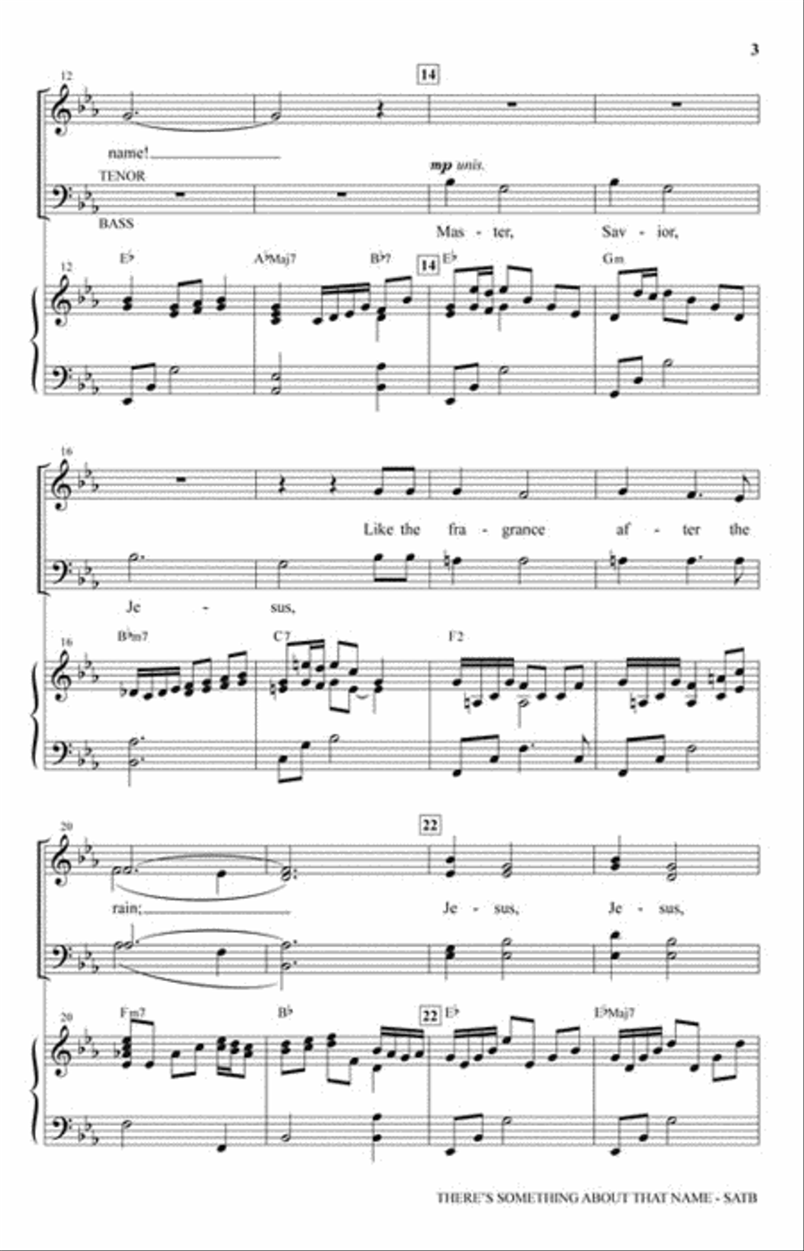 There's Something About That Name 4-Part scores gallery preview page 3
