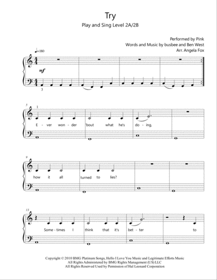 Try Voice scores gallery preview page 2