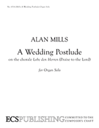 Book cover for A Wedding Postlude